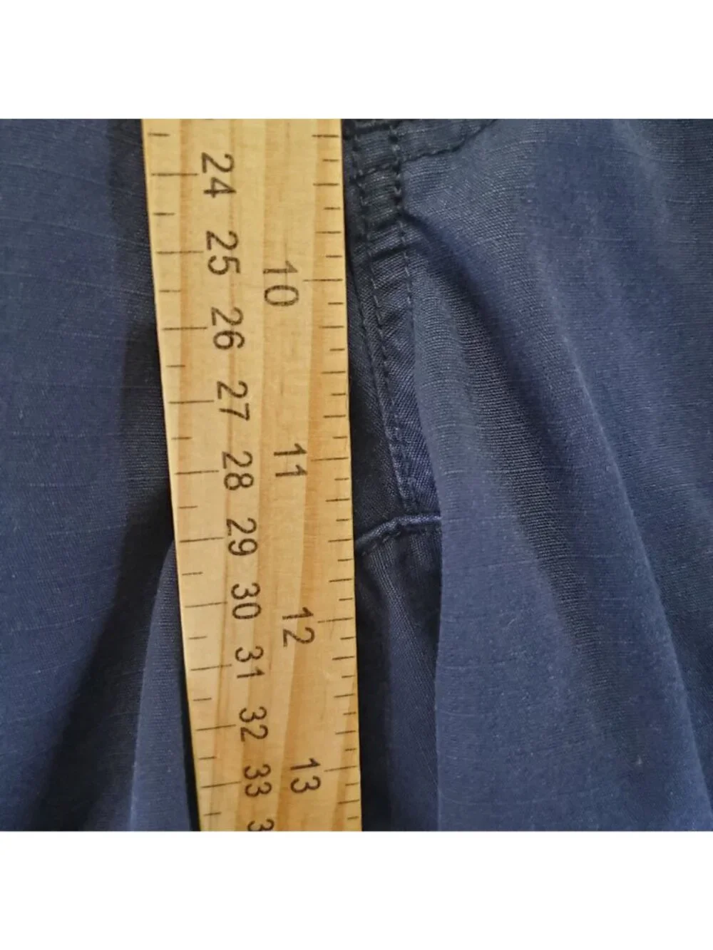 5.11 Tactical Pants Mens 36x34 Navy Blue Cargo Pocket Ripstop Workwear *Read*